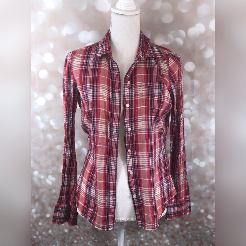 Aeropostale plaid top